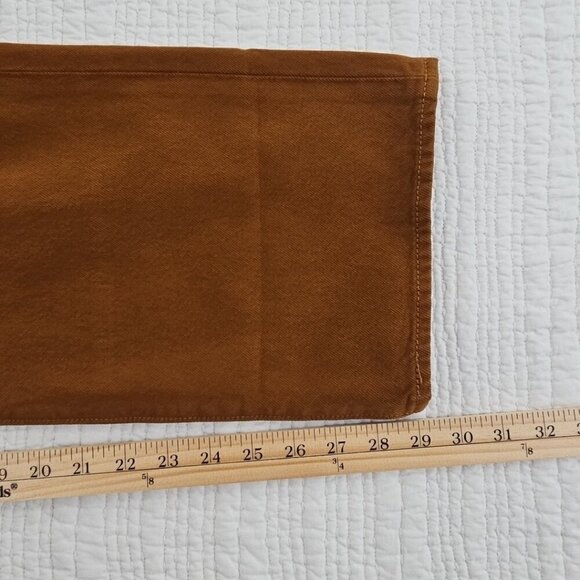 Levi's 501 Original Jeans Men's 40x29 Stretch Rust Brown Button Fly NWT Classic - Picture 10 of 16